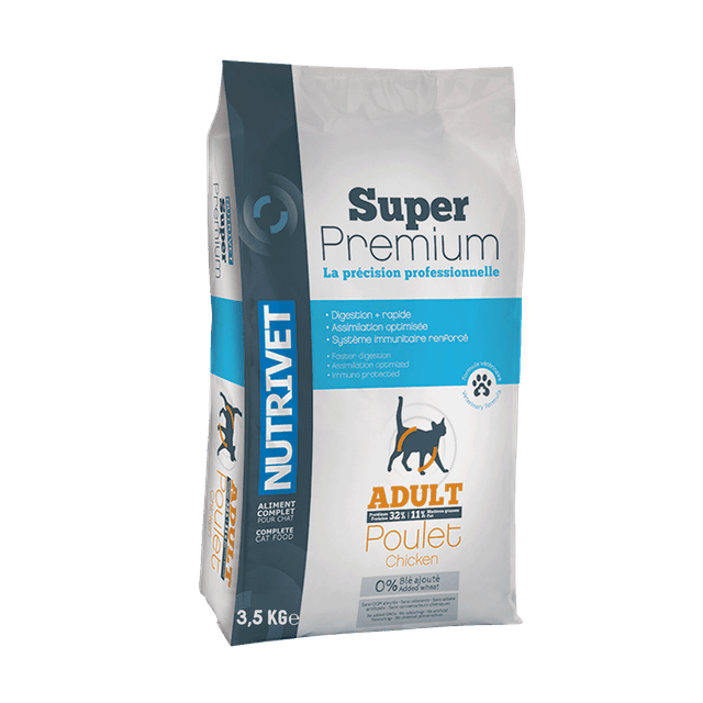 Nutrivet Super Premium Chat adulte