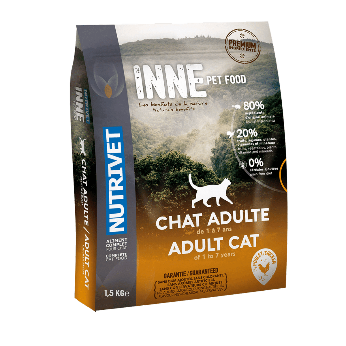 Nutrivet Inne chat adulte au poulet