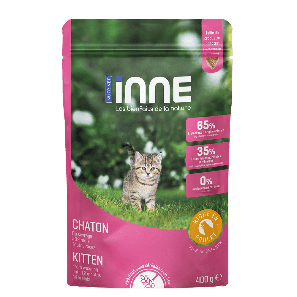 Croquettes chaton au poulet 400g