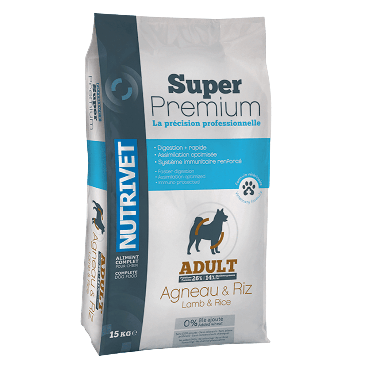 Nutrivet Super Premium Agneau et Riz