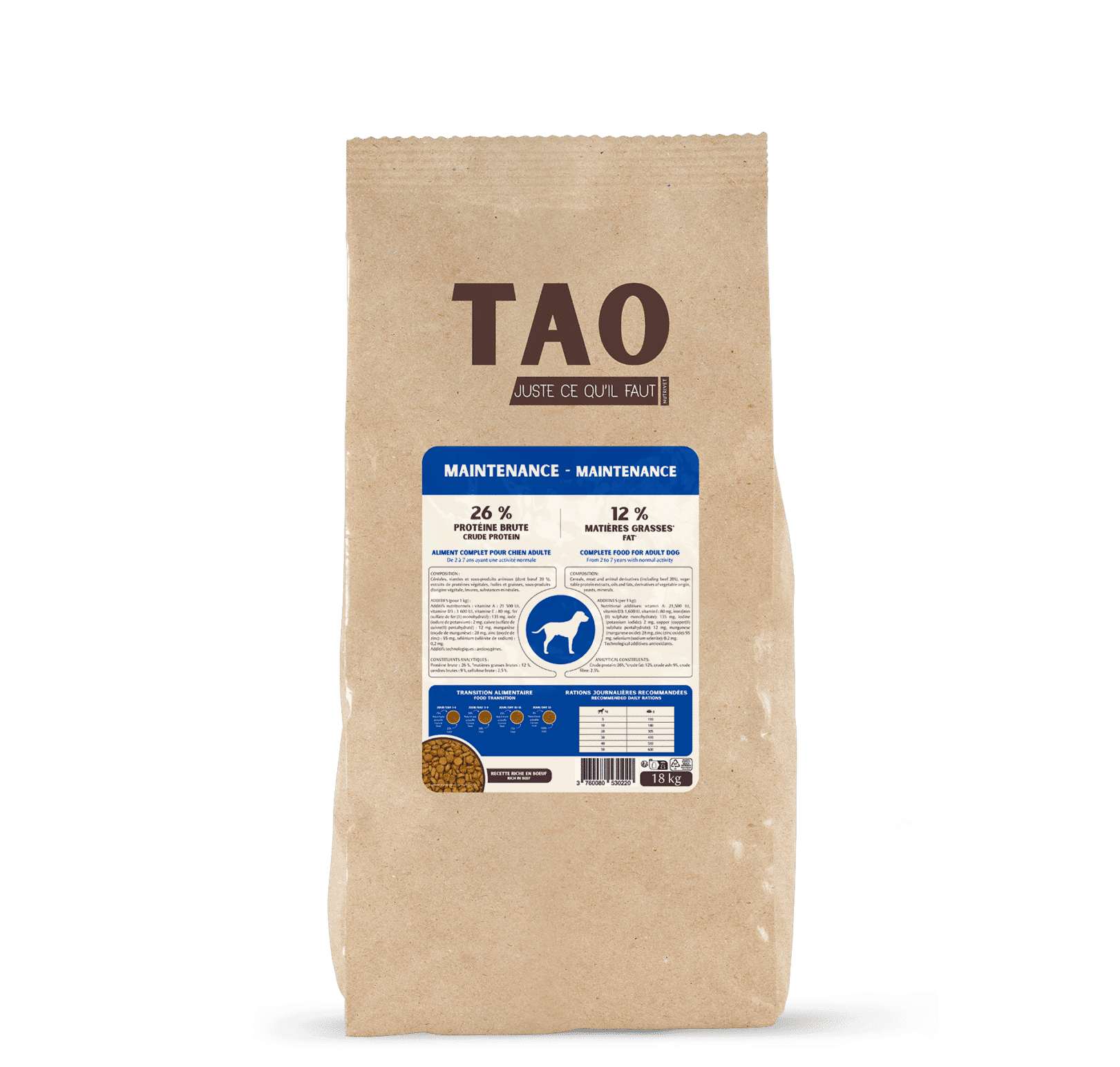 Croquettes chien adulte