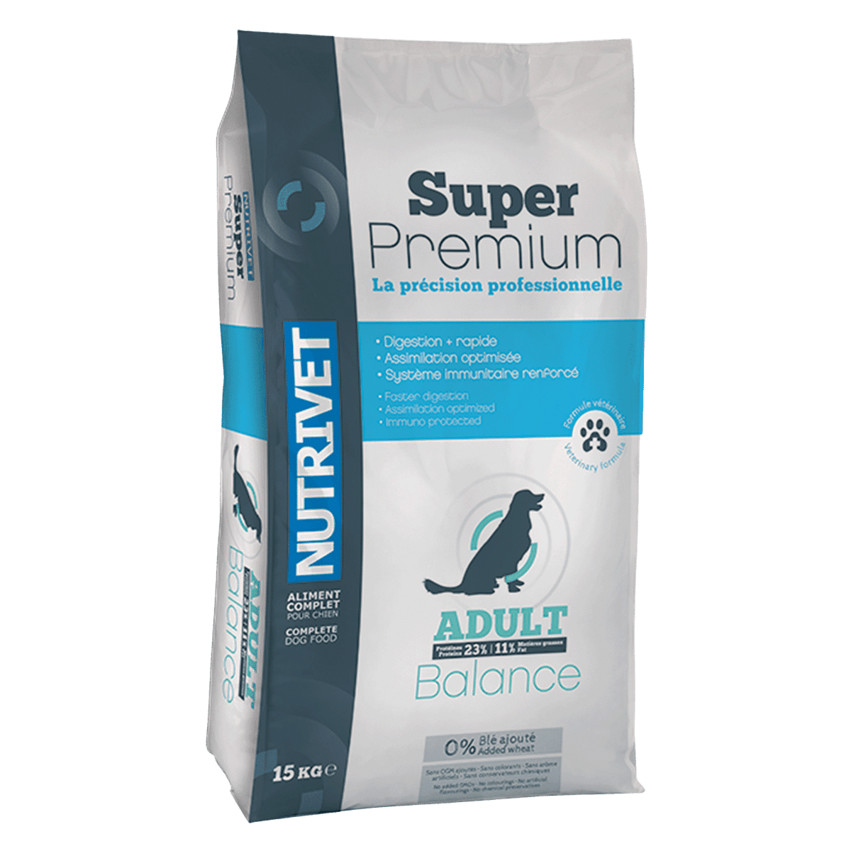 Croquettes chien adulte balance