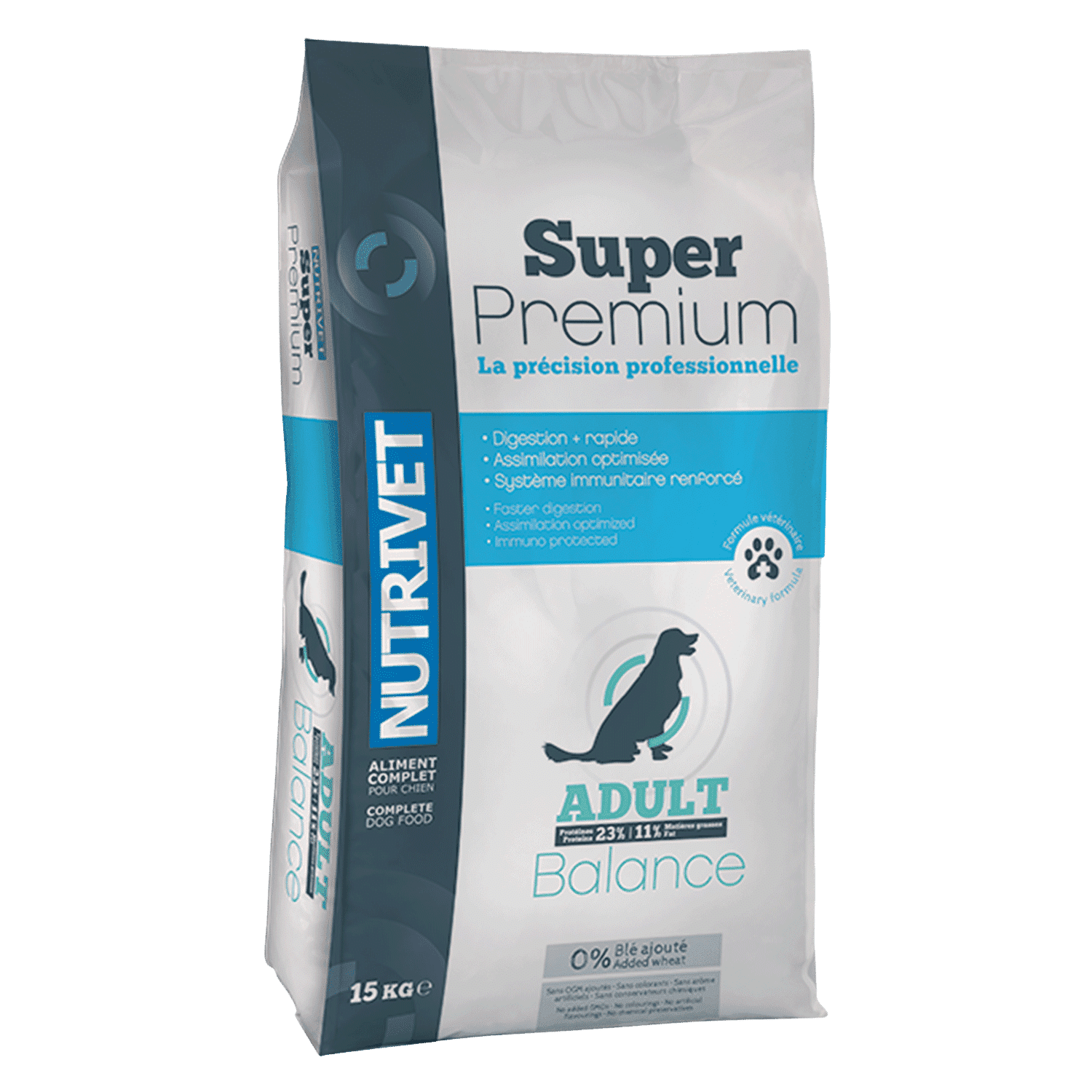 Croquettes chien adulte balance