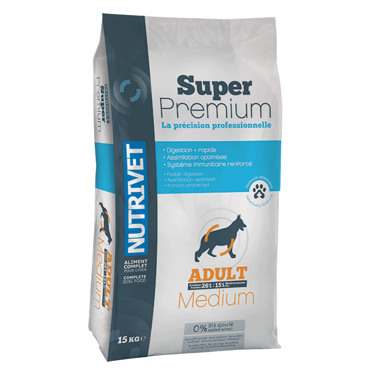 Nutrivet Super Premium chien adulte moyenne race