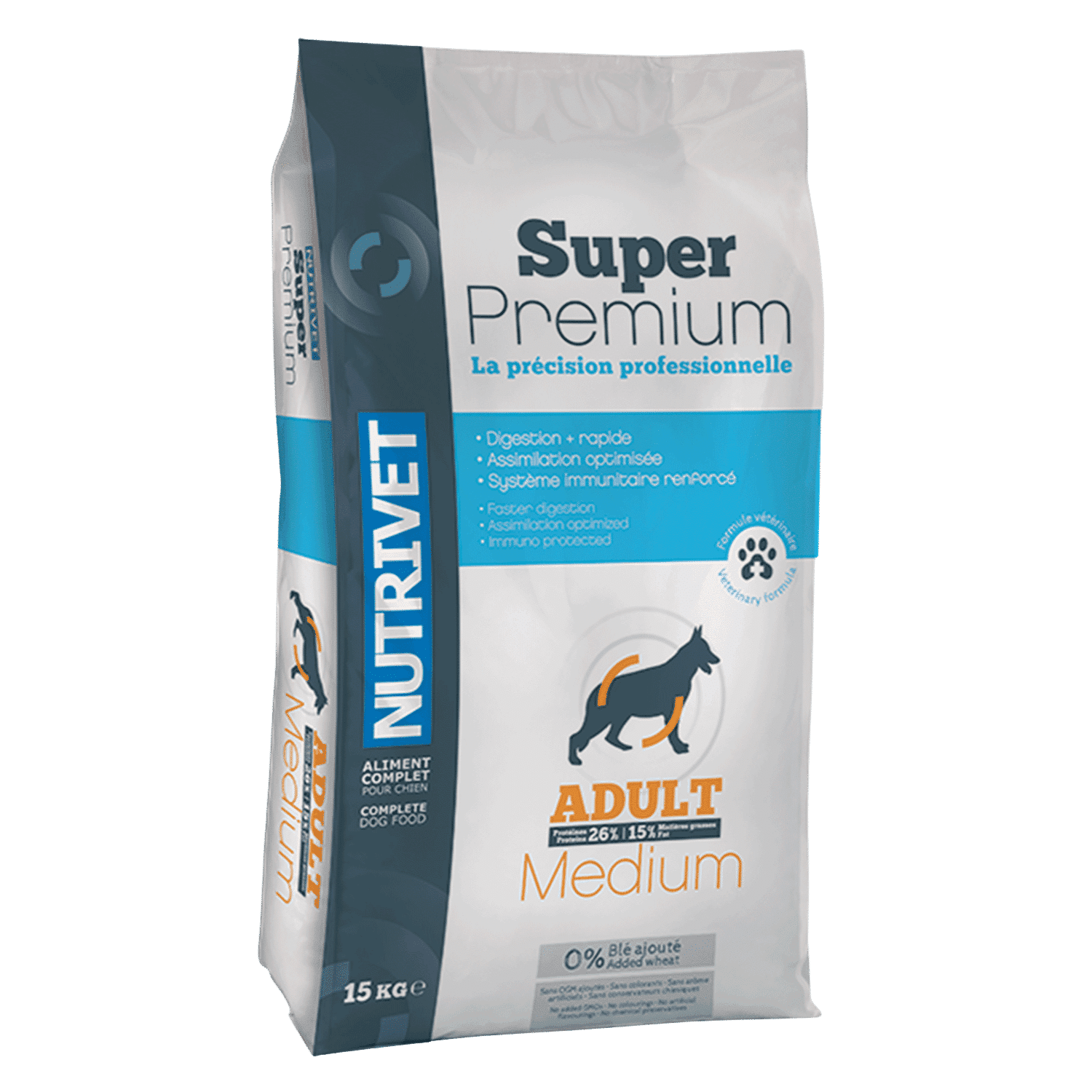 Croquettes chien adulte medium