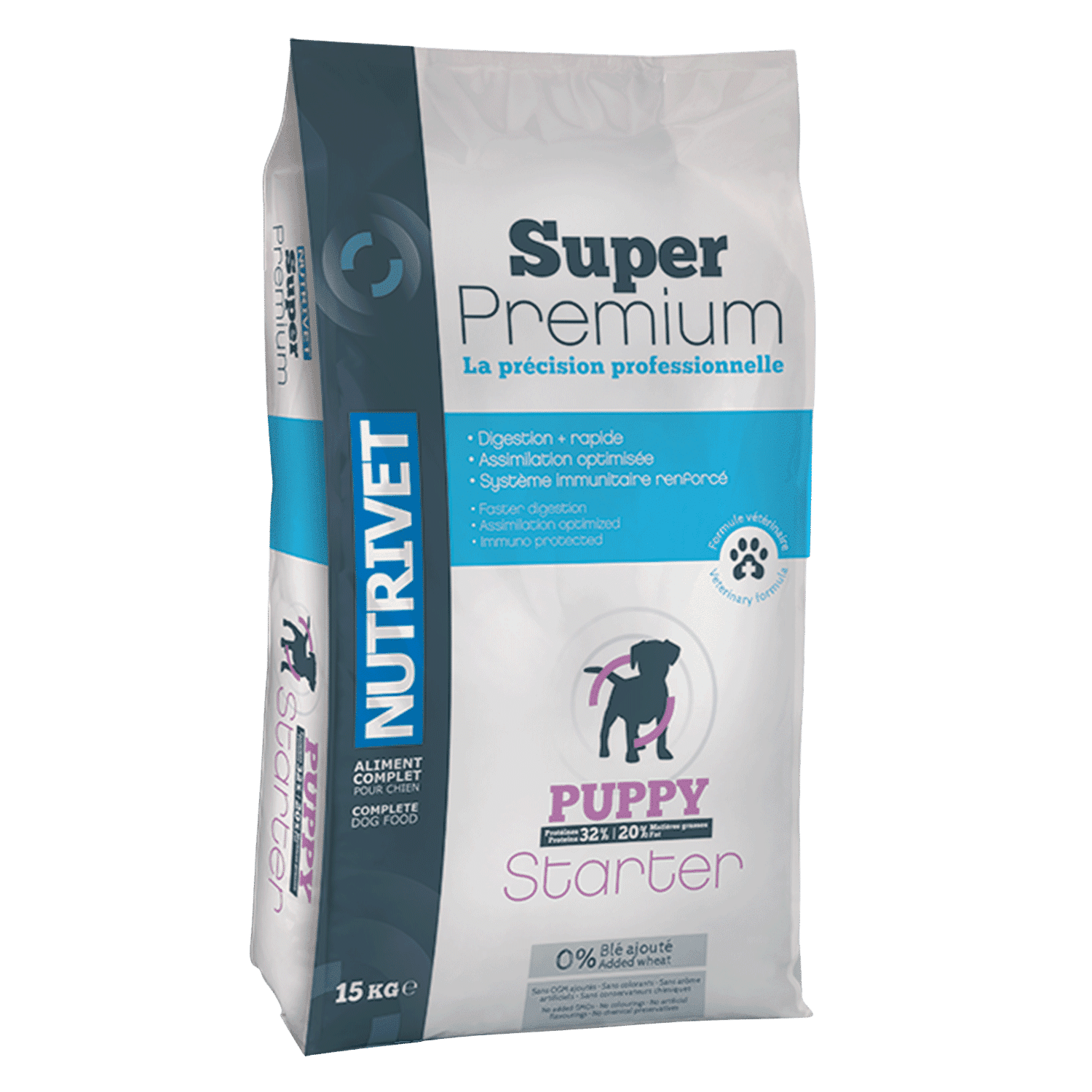 Croquettes chien croissance