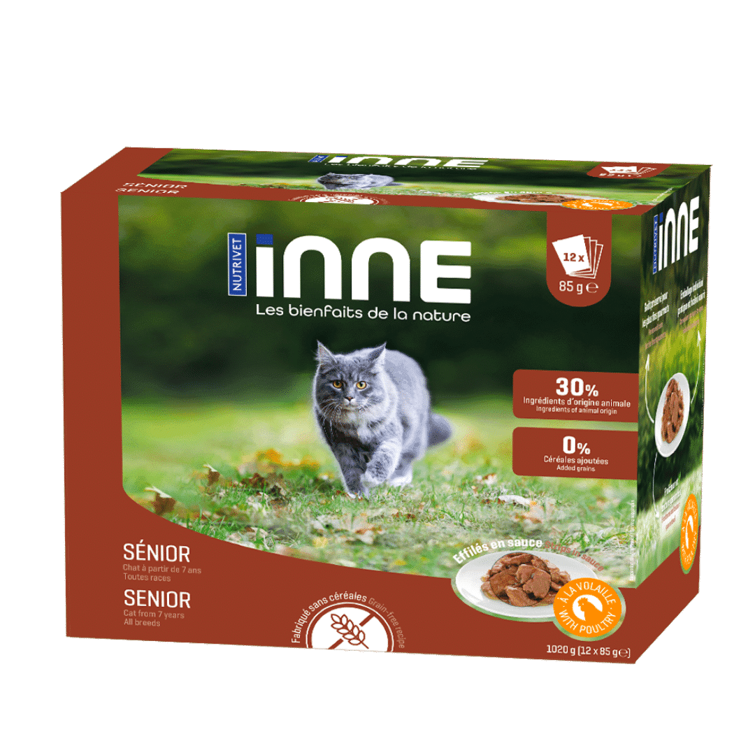 Sachets fraîcheur chat sénior volaille