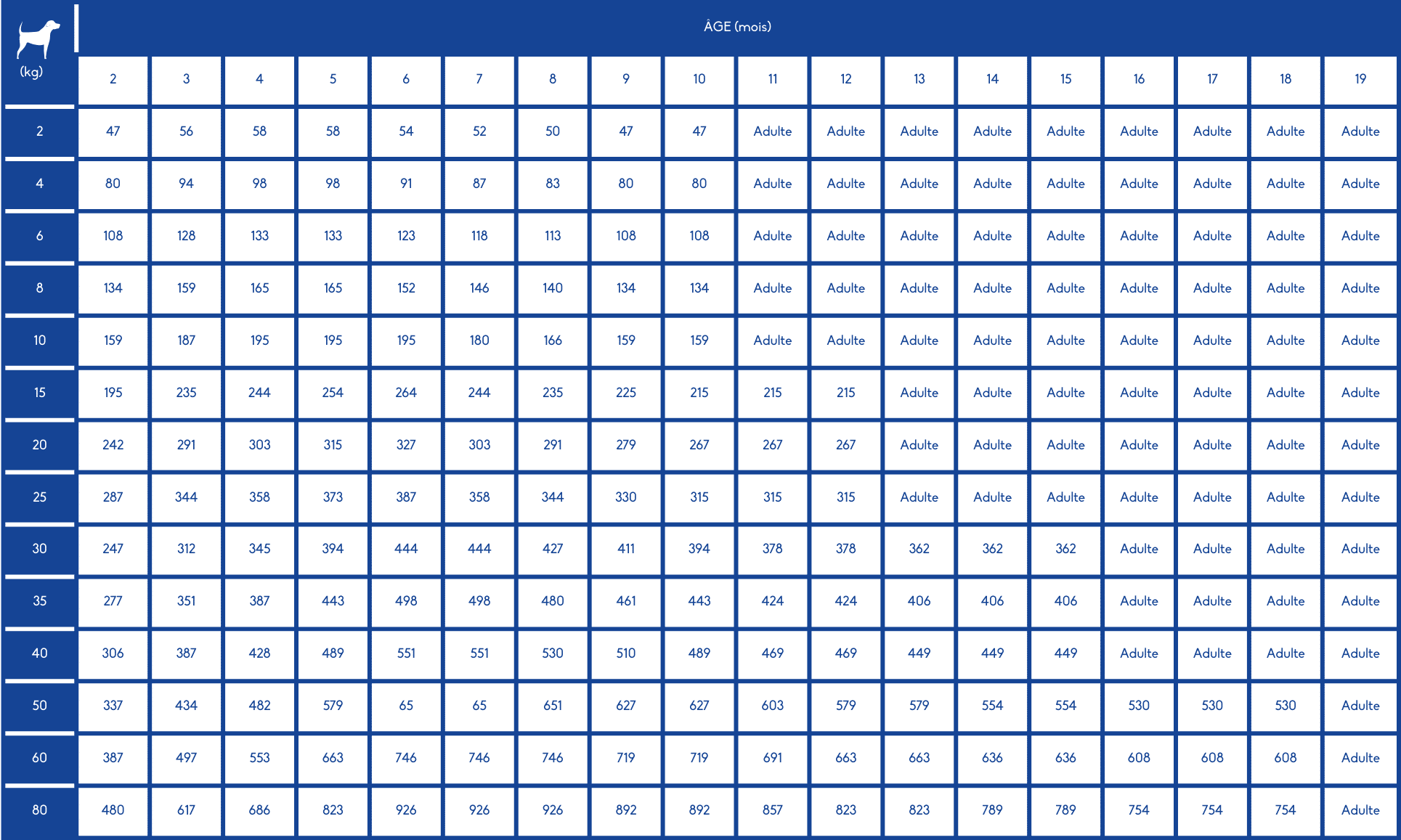 Rations journalières image