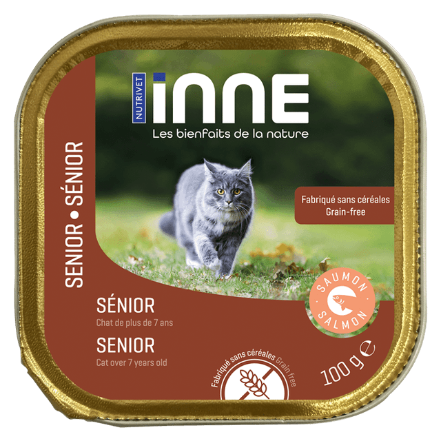 Terrine chat sénior saumon